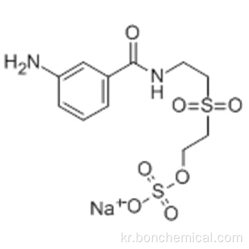 2- [2-[(3- 아미노 벤조일) 아미노] 에틸 술 포닐] 에틸 수소 설페이트 CAS 121315-20-6